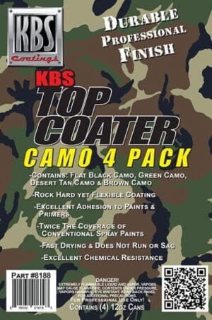 A package of camouflage paint and other items.