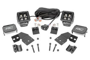 LED light kit with mounting hardware.